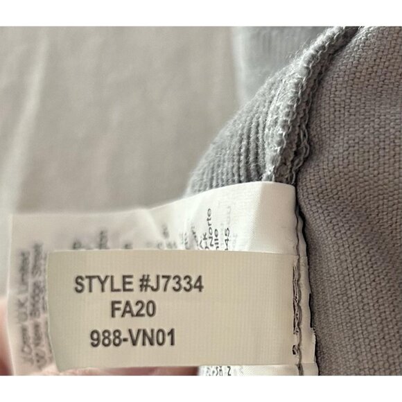 J Crew Pants Mens 31x30 (32X30) Gray Flex Slim Corduroy 5-Pocket Casual Stretch - Picture 7 of 16